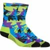 Offres 🧨 Chaussettes Trail Running ASICS COLOR CAMO RUN CREW SOCK HAZARD GREEN 22 Vert / Bleu / Violet ⭐ -Chaussettes sport Soldes 9 102066 color camo run crew sock hazard green 3013a730 301 01