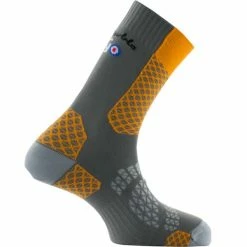 De gros 😀 Chaussettes Randonnée THYO DOUBLE TREK MI CHAUSSETTE GRIS / ORANGE 21 Gris / Orange 🛒