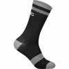 Meilleure vente 🎁 Chaussettes Vélo POC LURE MTB SOCK LONG URANIUM BLACK/GRANITE GREY 22 Noir 🌟 -Chaussettes sport Soldes 9 103973 65153 1009 01