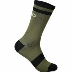 Vente flash 💯 Chaussettes Vélo POC LURE MTB SOCK LONG EPIDOTE GREEN/URANIUM BLACK 22 Vert 👍