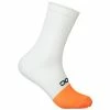 Tout neuf 👍 Chaussettes Vélo POC FLAIR SOCK MID HYDROGEN WHITE/ZINK ORANGE 22 Blanc / Orange ❤️ -Chaussettes sport Soldes 9 103983 65147 8042 01