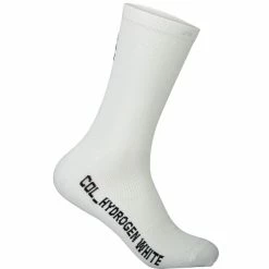 Coupon 🎉 Chaussettes Vélo POC VIVIFY SOCK LONG HYDROGEN WHITE 22 Blanc 😀