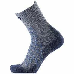 Le moins cher 👍 Chaussettes Randonnée THERM-IC TREKKING ULTRA COOL LINEN ANKLE GR/NAV 23 Bleu / Gris 😍