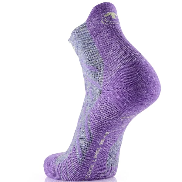 Top 10 🎉 Chaussettes Randonnée THERM-IC TREKKING ULTRA COOL LINEN ANKLE LADY GR/PUR 23 Violet 🌟 4 Top 10 🎉 Chaussettes Randonnée THERM-IC TREKKING ULTRA COOL LINEN ANKLE LADY GR/PUR 23 Violet 🌟 – Image 2