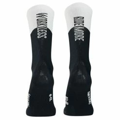 Meilleure vente ⭐ Chaussettes Vélo NORTHWAVE WORK LESS RIDE MORE SOCK BLACK/WHITE 22 Blanc / Noir 🎉
