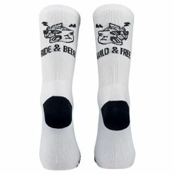 Meilleure vente 😀 Chaussettes Vélo NORTHWAVE RIDE & BEER SOCK WHITE 22 Blanc 🔔