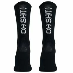 Promo 😉 Chaussettes Vélo NORTHWAVE OH SHIT SOCK BLACK 22 Noir / Blanc 😍