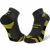 Meilleure affaire 👍 Chaussettes Trail Running BV SPORT TRAIL ELITE GREY/YELLOW 22  Gris / Jaune 🛒 -Chaussettes sport Soldes 9 105543 trail elite grey yellow 290 009 01