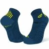Promo ❤️ Chaussettes Trail Running BV SPORT RUN ELITE BLUE/YELLOW 22  Bleu / Jaune ⭐ -Chaussettes sport Soldes 9 105549 run elite blue yellow 293 009 01
