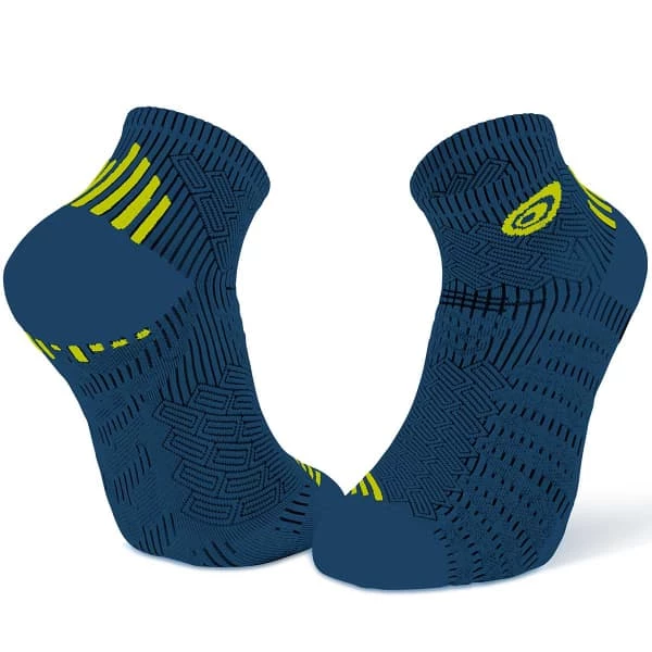 Promo ❤️ Chaussettes Trail Running BV SPORT RUN ELITE BLUE/YELLOW 22 Bleu / Jaune ⭐ 3 Promo ❤️ Chaussettes Trail Running BV SPORT RUN ELITE BLUE/YELLOW 22 Bleu / Jaune ⭐