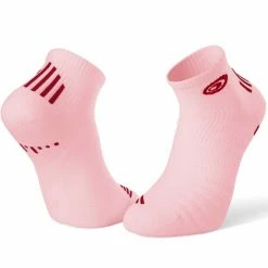 Grosses soldes 🔥 Chaussettes Trail Running BV SPORT RUN ELITE PINK/FUSHIA 22  Rose 🔔