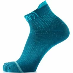 Promo 🤩 Chaussettes Trail Running SIDAS RUN ANATOMIC ANKLE LADY BLUEMA 22 Bleu 🧨