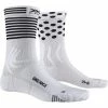 Grosses soldes 🎁 Chaussettes Vélo X-SOCKS BIKE RACE WHITE/BLACK 22 Noir / Blanc 🎉 -Chaussettes sport Soldes 9 106554 bike race white black axsbis05s19u w011 01