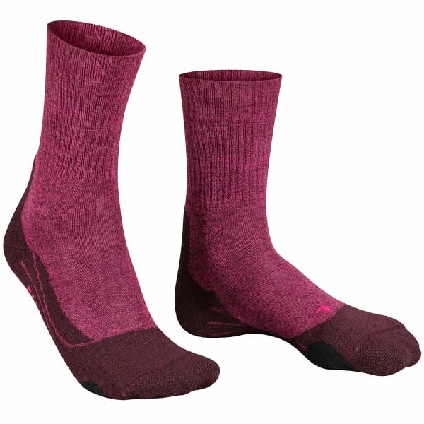 Promo 🛒 Chaussettes Randonnée FALKE TK2 WOOL W BURGUNDY 22 Rose / Violet 🔥 3 Promo 🛒 Chaussettes Randonnée FALKE TK2 WOOL W BURGUNDY 22 Rose / Violet 🔥