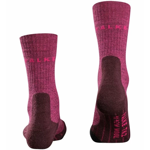 Promo 🛒 Chaussettes Randonnée FALKE TK2 WOOL W BURGUNDY 22 Rose / Violet 🔥 5 Promo 🛒 Chaussettes Randonnée FALKE TK2 WOOL W BURGUNDY 22 Rose / Violet 🔥 – Image 3