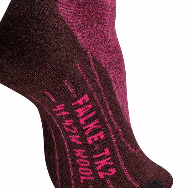Promo 🛒 Chaussettes Randonnée FALKE TK2 WOOL W BURGUNDY 22 Rose / Violet 🔥 7 Promo 🛒 Chaussettes Randonnée FALKE TK2 WOOL W BURGUNDY 22 Rose / Violet 🔥 – Image 5