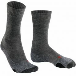 Meilleure vente 🎉 Chaussettes Randonnée FALKE TK2 ASPHALT MEL 22 Gris 🧨 -Chaussettes sport Soldes 9 106560 tk2 asphalt mel 16474 3180 02