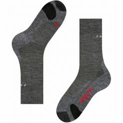 Meilleure vente 🎉 Chaussettes Randonnée FALKE TK2 ASPHALT MEL 22 Gris 🧨 -Chaussettes sport Soldes 9 106560 tk2 asphalt mel 16474 3180 03