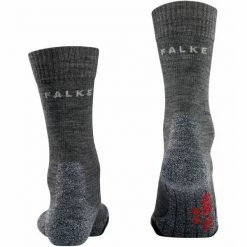 Meilleure vente 🎉 Chaussettes Randonnée FALKE TK2 ASPHALT MEL 22 Gris 🧨 -Chaussettes sport Soldes 9 106560 tk2 asphalt mel 16474 3180 06
