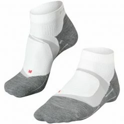 Bon marché 🥰 Chaussettes Trail Running FALKE RU4 COOL SHORT W WHITE MIX 23 Blanc / Gris 💯