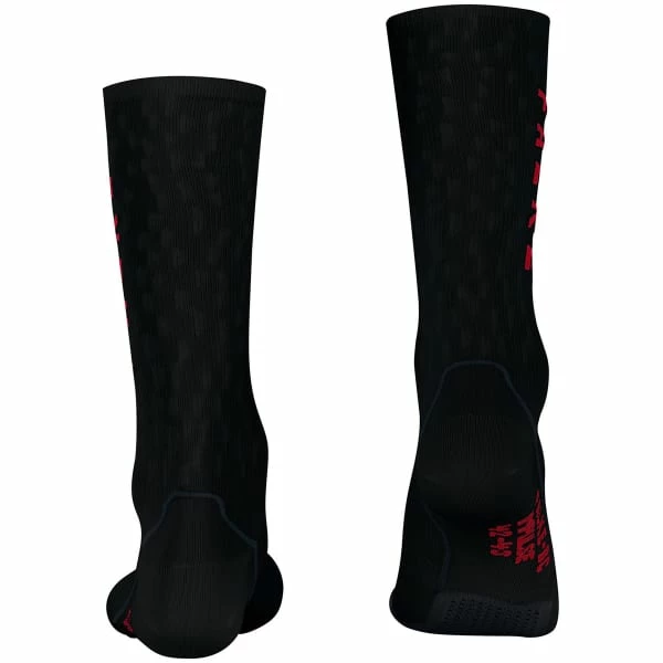 Promo 🌟 Chaussettes Vélo FALKE BC IMPULSE PELOTON BLACK 22 Noir / Rouge 👏 4 Promo 🌟 Chaussettes Vélo FALKE BC IMPULSE PELOTON BLACK 22 Noir / Rouge 👏 – Image 2