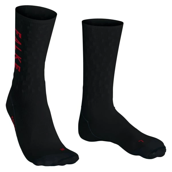 Promo 🌟 Chaussettes Vélo FALKE BC IMPULSE PELOTON BLACK 22 Noir / Rouge 👏 5 Promo 🌟 Chaussettes Vélo FALKE BC IMPULSE PELOTON BLACK 22 Noir / Rouge 👏 – Image 3