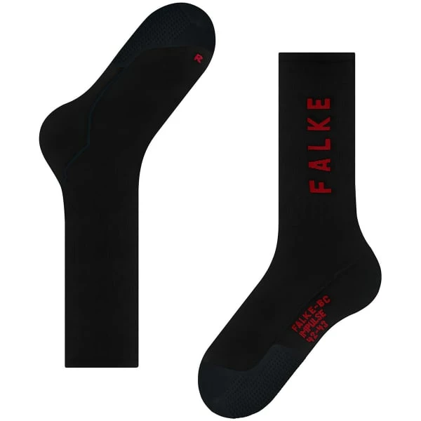 Promo 🌟 Chaussettes Vélo FALKE BC IMPULSE PELOTON BLACK 22 Noir / Rouge 👏 8 Promo 🌟 Chaussettes Vélo FALKE BC IMPULSE PELOTON BLACK 22 Noir / Rouge 👏 – Image 6
