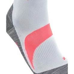 De gros 🔥 Chaussettes Vélo FALKE BC6 WHITE 22 Gris / Blanc / Rouge 😀 -Chaussettes sport Soldes 9 106567 bc6 white 16880 white 04