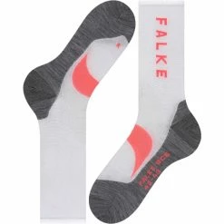 De gros 🔥 Chaussettes Vélo FALKE BC6 WHITE 22 Gris / Blanc / Rouge 😀 -Chaussettes sport Soldes 9 106567 bc6 white 16880 white 06