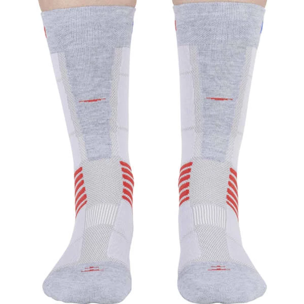 Promo 😍 Chaussettes Randonnée MONNET TREK AIR GREY RED 22 Gris / Rouge 😍 4 Promo 😍 Chaussettes Randonnée MONNET TREK AIR GREY RED 22 Gris / Rouge 😍 – Image 2