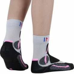Vente flash 😍 Chaussettes Randonnée MONNET TREK JUNIOR PINK 22 Noir / Gris / Rose ❤️ -Chaussettes sport Soldes 9 106990 trek junior pink tkjr 20 04