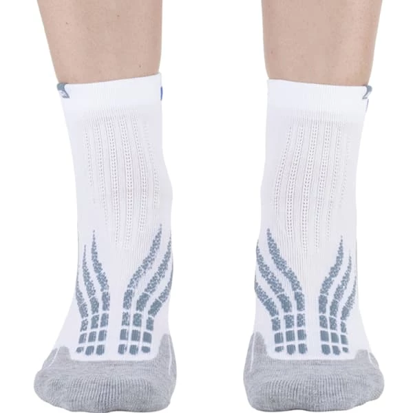 Budget 🥰 Chaussettes Trail Running MONNET RUN ELITE WHITE GREY 22 Blanc / Gris ❤️ 4 Budget 🥰 Chaussettes Trail Running MONNET RUN ELITE WHITE GREY 22 Blanc / Gris ❤️ – Image 2