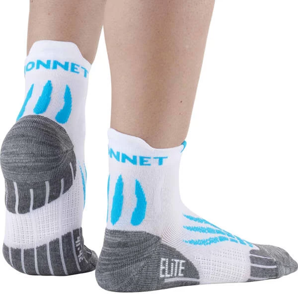 Budget 🥰 Chaussettes Trail Running MONNET RUN ELITE WHITE GREY 22 Blanc / Gris ❤️ 7 Budget 🥰 Chaussettes Trail Running MONNET RUN ELITE WHITE GREY 22 Blanc / Gris ❤️ – Image 5