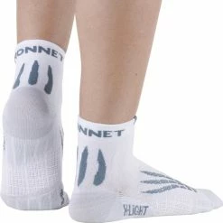 Tout neuf ✔️ Chaussettes Trail Running MONNET RUN X-LIGHT WHITE GREY 22 Blanc / Gris 👏 -Chaussettes sport Soldes 9 107008 run x light white grey runxl 116 03