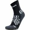 Meilleure affaire 🔥 Chaussettes Randonnée UYN MAN TREKKING APPROACH MID - BLACK/GREY 22 Noir / Gris 🥰 -Chaussettes sport Soldes 9 107095 man trekking approach mid black grey s100198 b052 01