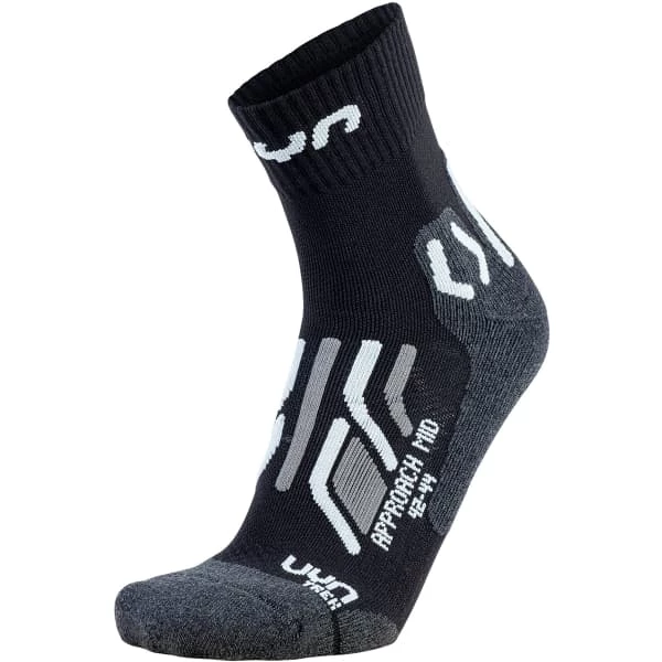 Meilleure affaire 🔥 Chaussettes Randonnée UYN MAN TREKKING APPROACH MID - BLACK/GREY 22 Noir / Gris 🥰 3 Meilleure affaire 🔥 Chaussettes Randonnée UYN MAN TREKKING APPROACH MID - BLACK/GREY 22 Noir / Gris 🥰