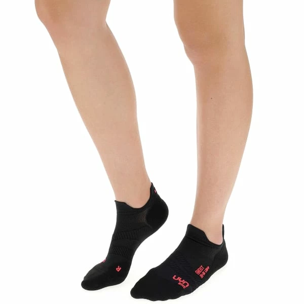 Promo ✨ Chaussettes Vélo UYN LADY CYCLING GHOST BLACK/PINK FLUO 22 Noir / Rose 👏 3 Promo ✨ Chaussettes Vélo UYN LADY CYCLING GHOST BLACK/PINK FLUO 22 Noir / Rose 👏