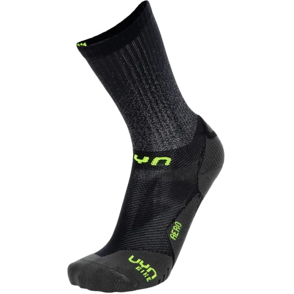 Sortie 👏 Chaussettes Vélo UYN MAN CYCLING AERO BLACK/LIME 22 Noir / Gris / Vert 🔔 3 Sortie 👏 Chaussettes Vélo UYN MAN CYCLING AERO BLACK/LIME 22 Noir / Gris / Vert 🔔