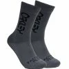 Sortie 🧨 Chaussettes Vélo OAKLEY FACTORY PILOT MTB 🧦 SOCKS FORGED IRON 22 Gris / Noir ✔️ -Chaussettes sport Soldes 9 107210 factory pilot mtb socks forged iron fos900880 24j 01
