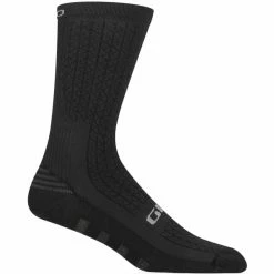 Meilleur prix ⌛ Chaussettes Vélo GIRO HRC+ GRIP BLACK 22 Noir 🛒