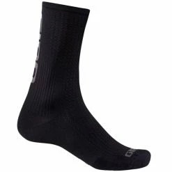 Bon marché ⭐ Chaussettes Vélo GIRO HRC TEAM BLACK 22 Noir ✨