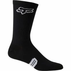 Meilleure vente 😉 Chaussettes Vélo FOX 8" RANGER SOCK BLK 22 Noir / Blanc 👍