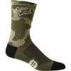 Tout neuf 💯 Chaussettes Vélo FOX 6" RANGER SOCK GRN CAM 22 Vert / Noir 🧨 -Chaussettes sport Soldes 9 108194 6 ranger sock grn cam 29335 031 01