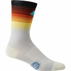 Promo 😉 Chaussettes Vélo FOX 8" RANGER SOCK PARK BRNT ORG 22 Multicolore 🔥