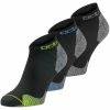 Grosses soldes 🧨 Chaussettes Trail Running ODLO CERAMICOOL RUN 3 PACK LOW BLACK 22 Noir / Gris ❤️ -Chaussettes sport Soldes 9 109250 ceramicool run 3 pack low black 762970 60276 01