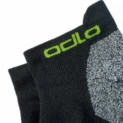 Grosses soldes 🧨 Chaussettes Trail Running ODLO CERAMICOOL RUN 3 PACK LOW BLACK 22 Noir / Gris ❤️ -Chaussettes sport Soldes 9 109250 ceramicool run 3 pack low black 762970 60276 03