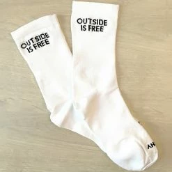 Promo 👍 Chaussettes Vélo MATCHY CYCLING SOCK WHITE 22 Blanc 🔥 -Chaussettes sport Soldes 9 109529 sock white sock w 03