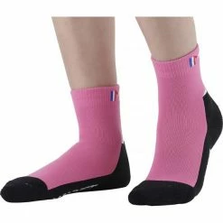 Promo ✨ Chaussettes Randonnée MONNET MID JUNIOR ROSE 22 Rose 👏