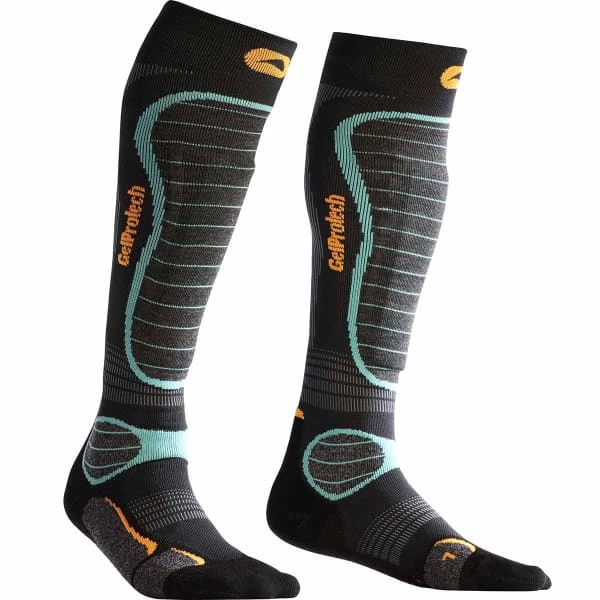 Meilleure affaire ⌛ Chaussettes De Ski MONNET MI-BAS GEL PROTECH SKI BLEU 23 Bleu / Gris / Orange 💯 3 Meilleure affaire ⌛ Chaussettes De Ski MONNET MI-BAS GEL PROTECH SKI BLEU 23 Bleu / Gris / Orange 💯