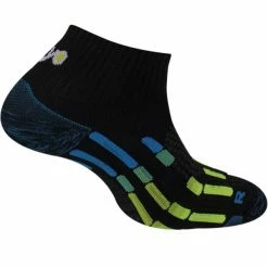 Budget ⌛ Chaussettes Trail Running THYO PODY AIR RUN NOIR 21 Noir 😍